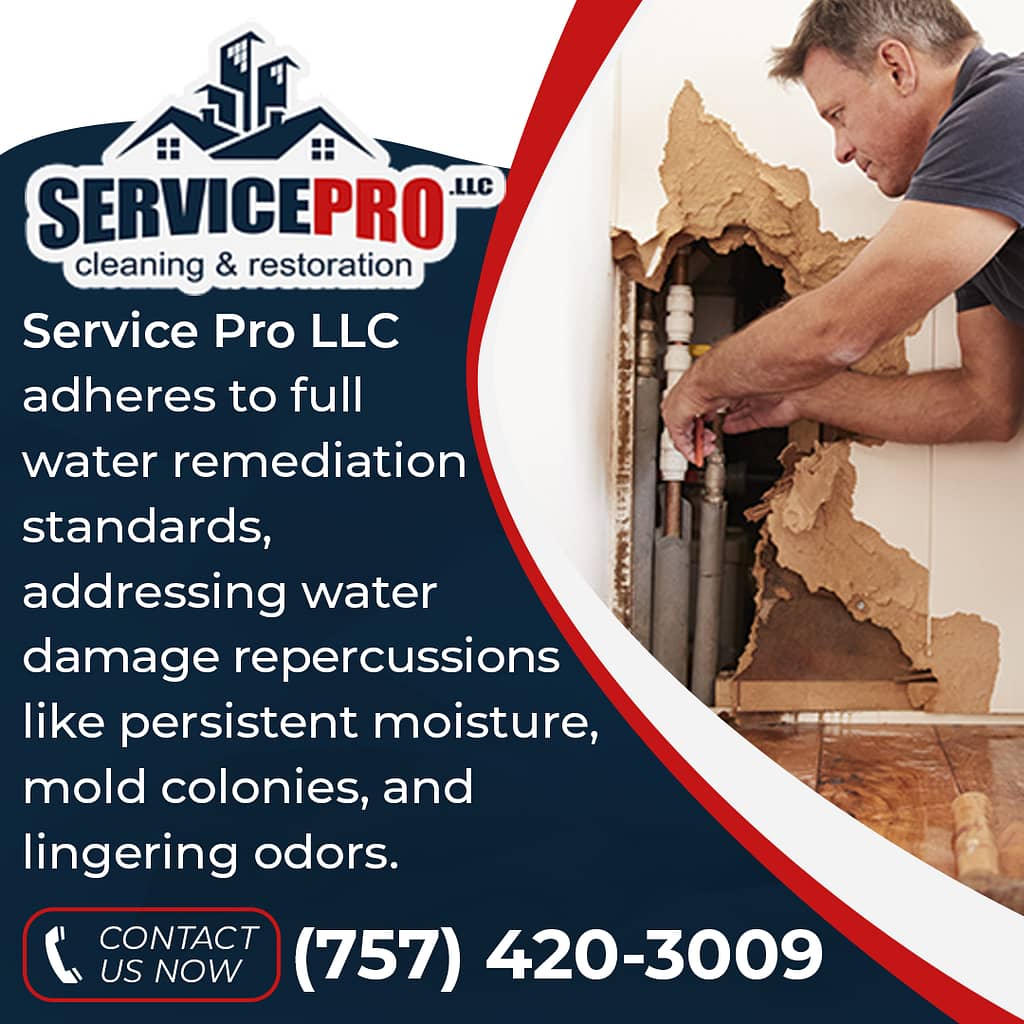 Service Pro LLC Adheres to Full Water Remediation Standards